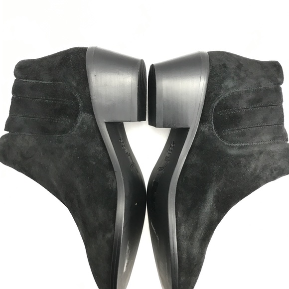 New Joie Barlow black suede ankle booties size 6 & 7 - Picture 5 of 14